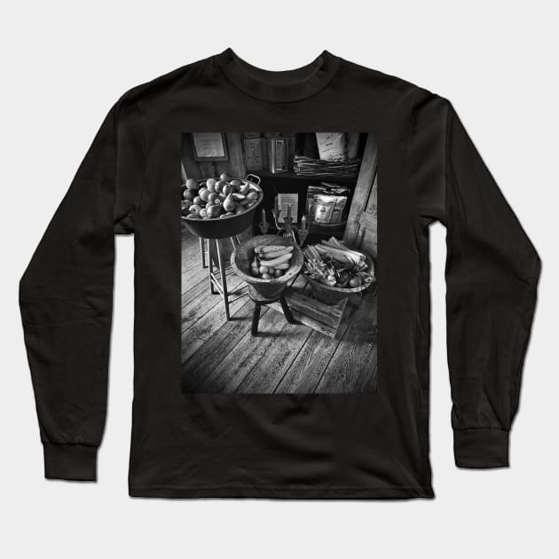 Fruit & Vegetables Long Sleeve T-Shirt by Graz-Photos